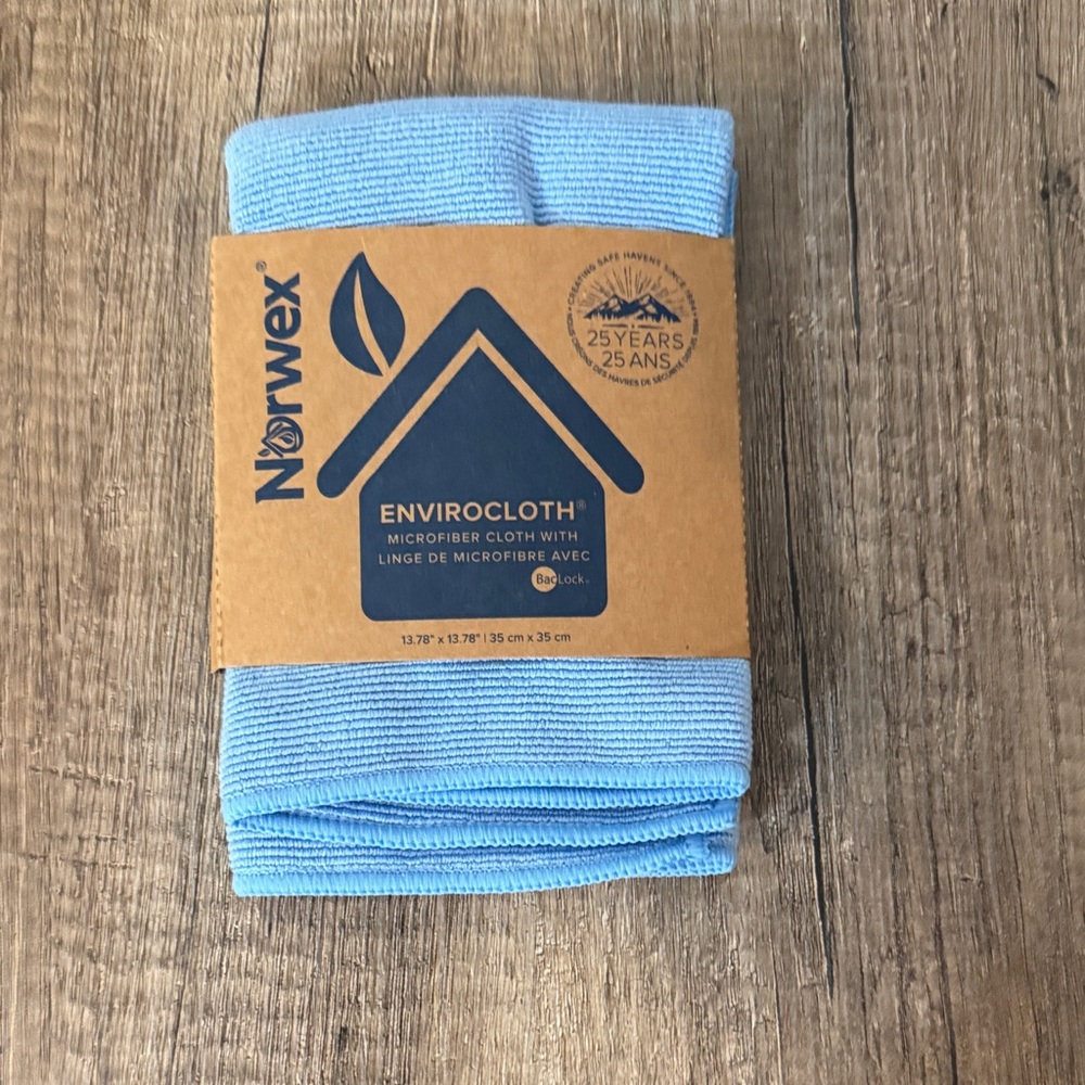Norwex Light Blue Microfiber Cloth